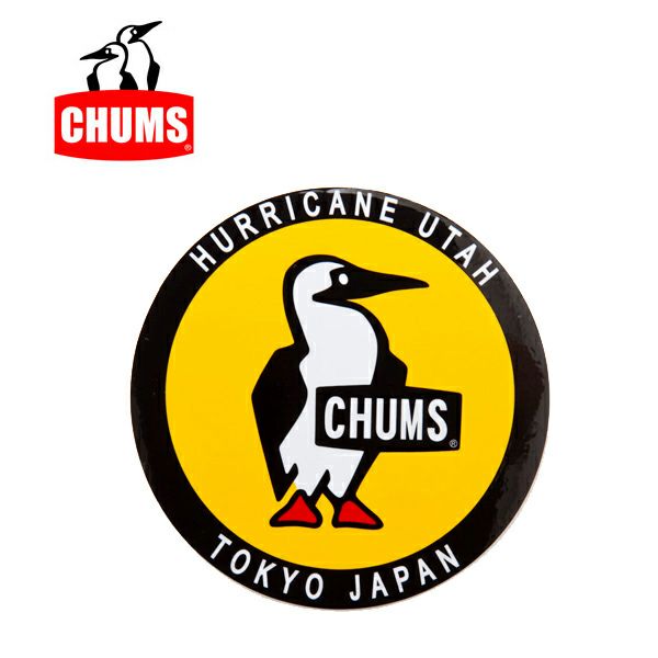 ☆CHUMS チャムス Sticker Round Booby Bird ステッカーラウンド