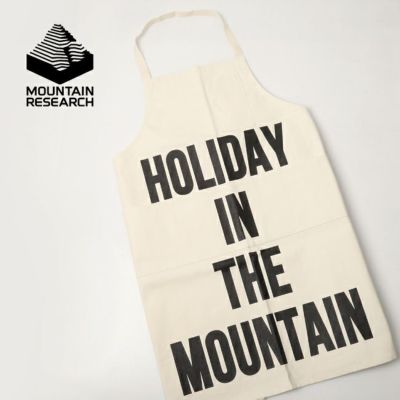 Mountain Research マウンテンリサーチ Apron(White) MTR2578#1