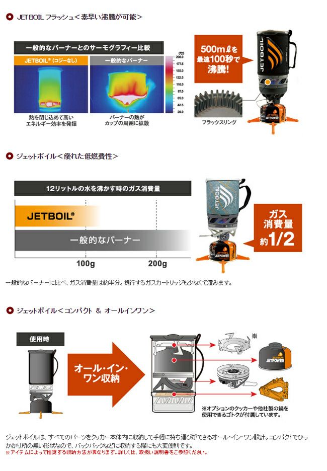 JETBOIL ジェットボイル JETBOIL フラッシュ #1824393 【アウトドア