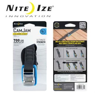 ○NITE-IZE ナイトアイズ CAMJAM TIE DOWN STRAP （カムジャム タイ 