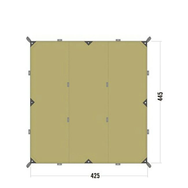 EVERNEW エバニュー Tarp TC1 ECQ201 【アウトドア/キャンプ/タープ