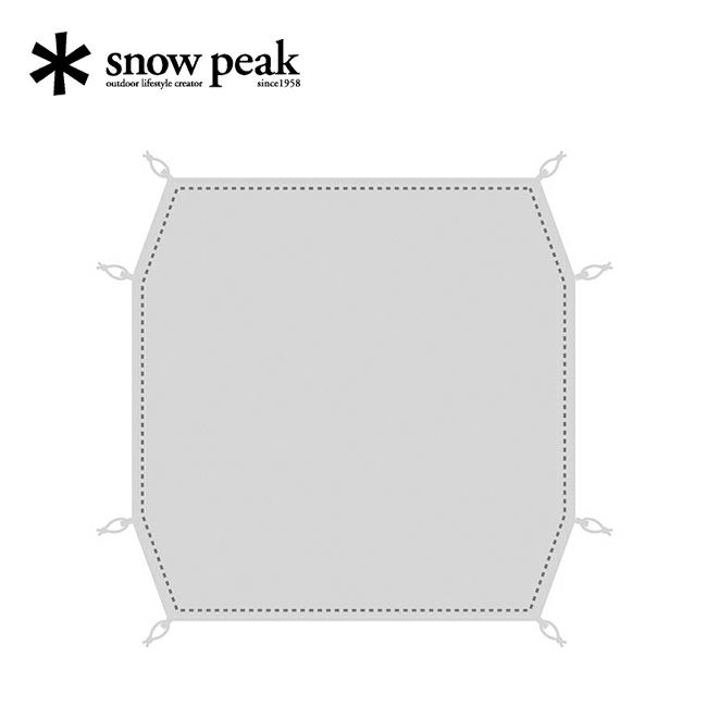 Snow Peak スノーピーク ランドブリーズPro.3 グランドシート SD-643-1