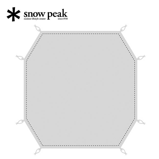 Snow Peak スノーピーク ランドブリーズPro.4 グランドシート SD-644-1 | snowpeakの通販 | Orange