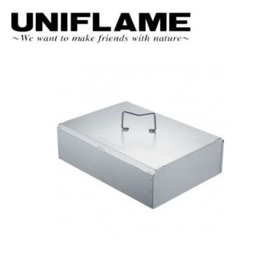 Uniflame ユニフレーム Ufタフグリル リッド 蒸し焼き アウトドア キャンプ バーベキュー 焚き火 調理 Orange
