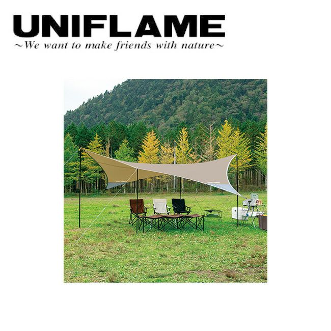 UNIFLAME ユニフレーム REVOタープII L TAN 681886 | UNIFLAMEの通販 