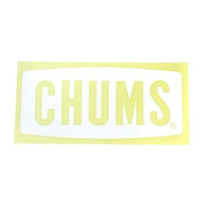 Chums チャムス Cutting Sheet Chums Logo S カッティングシートチャムスロゴ Ch62 1484 シール インテリア アウトドア メール便発送350円 代引不可 Orange