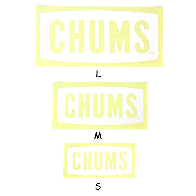 CHUMS チャムス Cutting Sheet CHUMS Logo S カッティングシートチャムスロゴ CH62-1484 【シール /インテリア/アウトドア】【メール便発送350円・代引不可】 | CHUMSの通販 | Orange