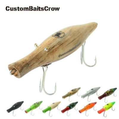 CustomBaitsCrow カスタムベイツクロー ハンドメイド トップウォーター