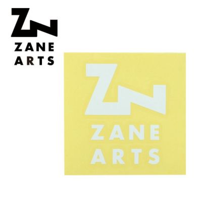 ZANE ARTS ゼインアーツ カッティングステッカー ホワイト AC-001