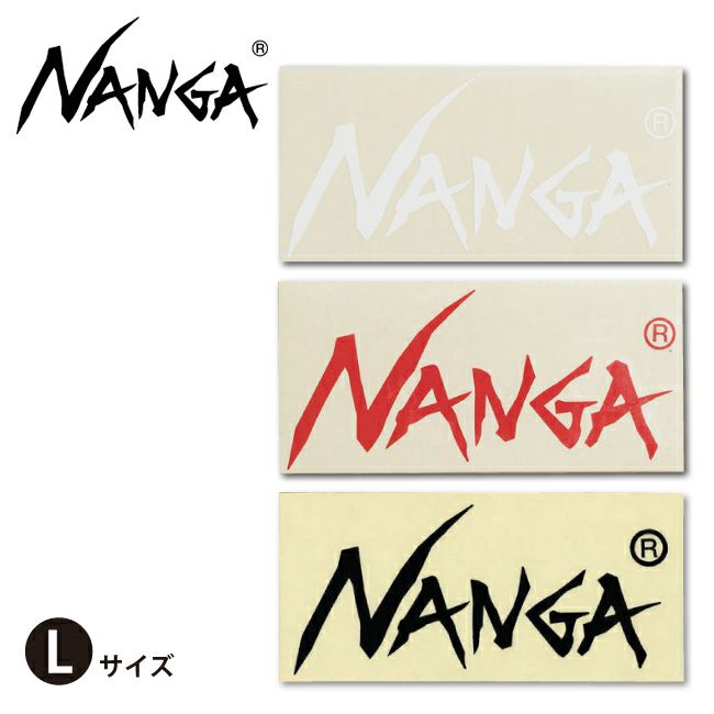 NANGA☆ステッカー☆ナンガ☆白文字☆切文字☆ - アウトドア寝具