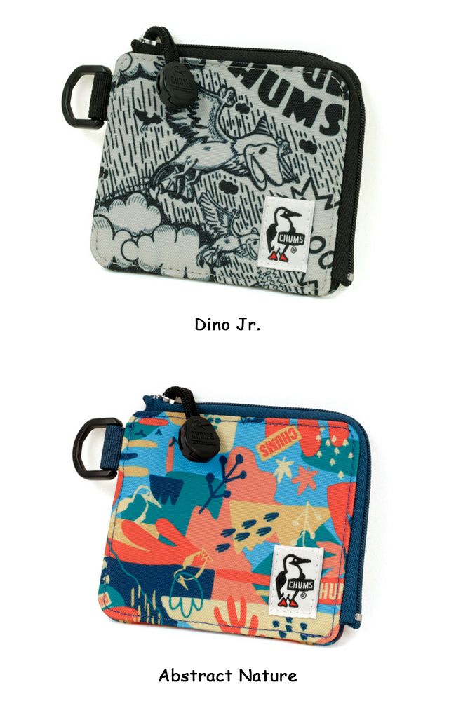 CHUMS チャムス Recycle L-Shaped Zip Wallet リサイクルエルシェイプトジップウォレット CH60-3137 【財布 /コンパクト/ミニ】【メール便・代引不可】