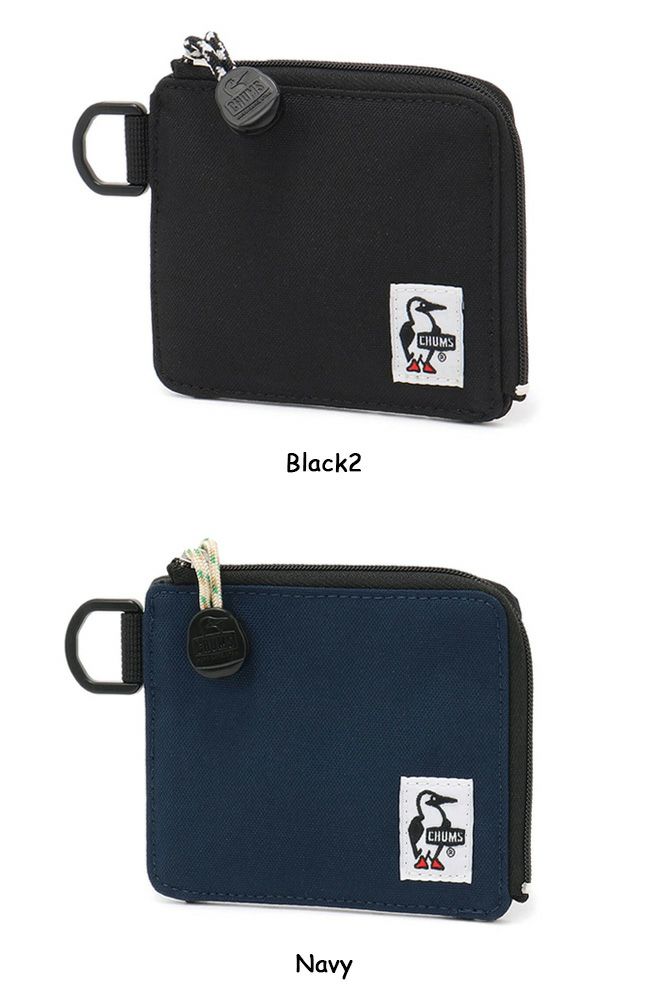 CHUMS チャムス Recycle L-Shaped Zip Wallet リサイクルエルシェイプトジップウォレット CH60-3137 【財布 /コンパクト/ミニ】【メール便・代引不可】