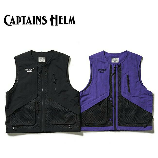 CAPTAINS HELM キャプテンズヘルム FISHING VEST フィッシング