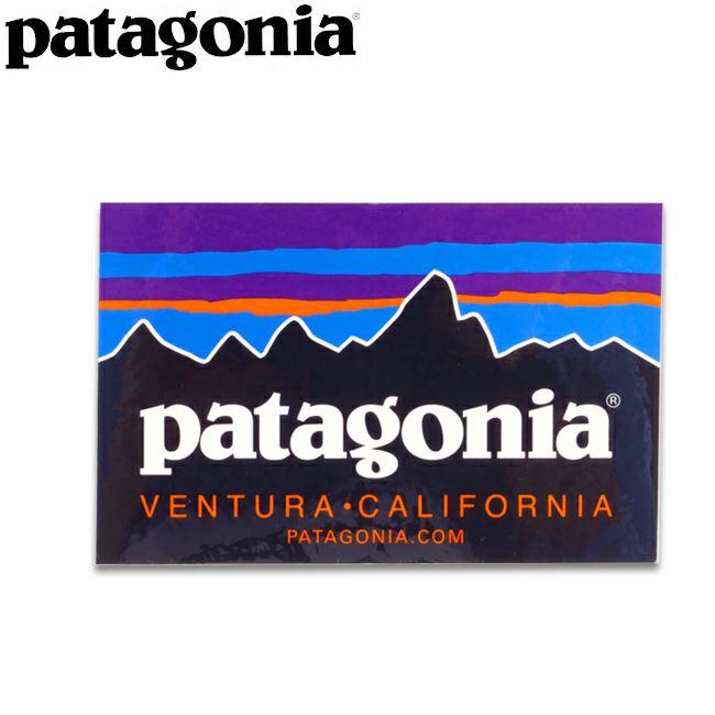 patagonia パタゴニア CLASSIC PATAGONIA STICKERS クラシックパタゴニアステッカー 91926/STK04  【車/アウトドア】【メール便・代引不可】