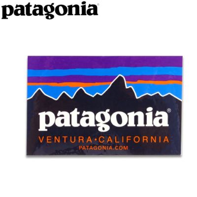 patagonia パタゴニア CLASSIC PATAGONIA STICKERS クラシックパタゴニアステッカー 91926/STK04  【メール便・代引不可】