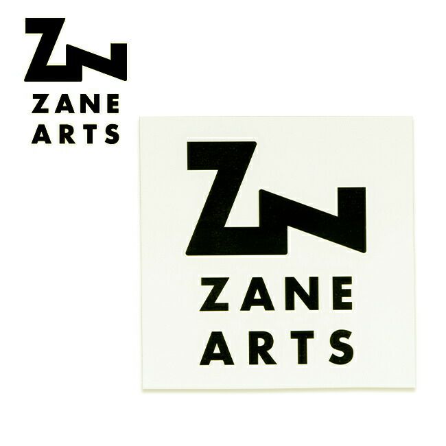 ZANE ARTS ゼインアーツ カッティングステッカー ブラック AC 