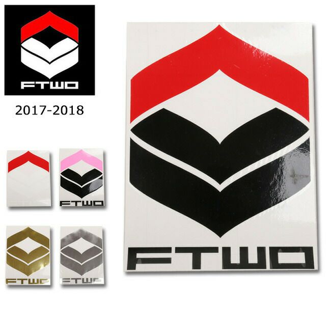 FTWO エフティダブルオー ステッカー STICKER FTWO CI 20cm