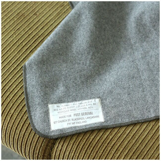 POST GENERAL ポストジェネラル MIL BLANKET ミルブランケット ...
