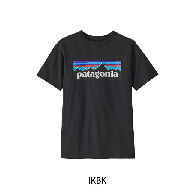 patagonia パタゴニア K's Regenerative Organic Certified Cotton P-6 Logo T-Shirt  ボーイズリジェネラティブオーガニックサーティファイドパイロットコットンP-6ロゴTシャツ 62163 【子ども/キッズ/半袖】【メール便・代引不可】