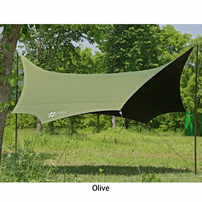 MINIMAL WORKS ミニマルワークス BLUEHOLE OCTA TARP ブルーホールオクタタープ MGTA-BH000-GO4  【八角形/日除け/アウトドア/キャンプ】