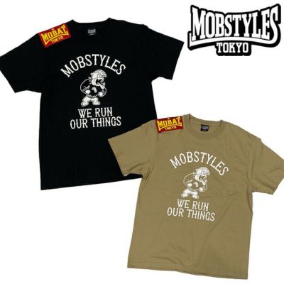 MOBSTYLES モブスタイルス BULL COLLEGE Tee ブルカレッジティー