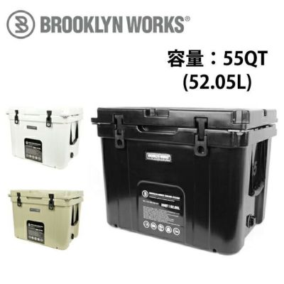 BROOKLYN WORKS ブルックリンワークス HARD COOLER 55QT ハードクーラー 1131-020-200-050