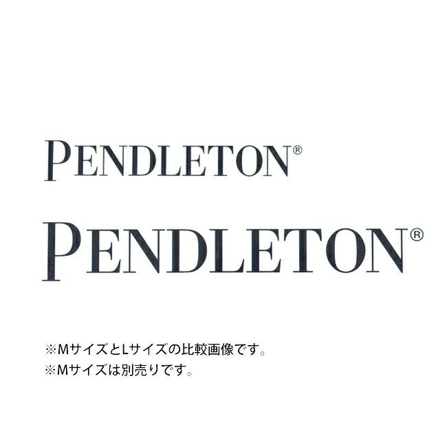 PENDLETON ペンドルトン DIE CUT LOGO STICKER L ダイカットロゴステッカーL PDT-000-223032 【シール/ キャンプ/アウトドア】【メール便・代引不可】