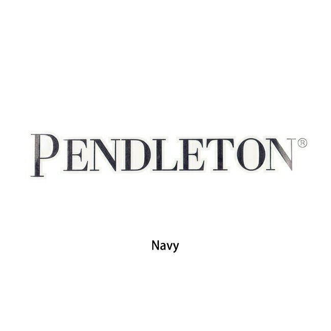 PENDLETON ペンドルトン DIE CUT LOGO STICKER L ダイカットロゴステッカーL PDT-000-223032 【シール/ キャンプ/アウトドア】【メール便・代引不可】