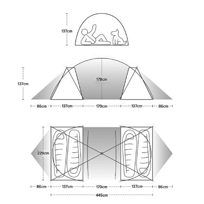 BIG AGNES ビッグアグネス ワイオミングトレイル4 オリーブ TWT422