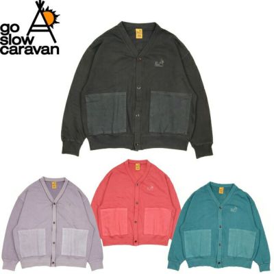 go slow caravan ゴースローキャラバン MELANGE PIGMENT DYE 空紡糸裏