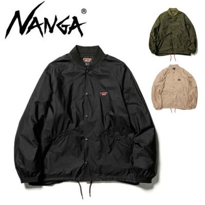 NANGA ナンガ RIB COLLAR COACH JACKET リブカラーコーチジャケット