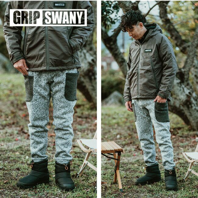 GRIP SWANY グリップスワニー GRIPSWANY×Orange別注キャンプフリースニッ