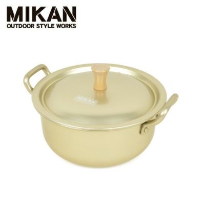 MIKAN ミカン ホーローダッチオーブン 【鍋/万能/料理/調理/キャンプ