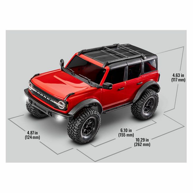 トラクサスクローラー TRX4M ブロンコ1 18 TRAXXAS BRONCO - トイラジコン