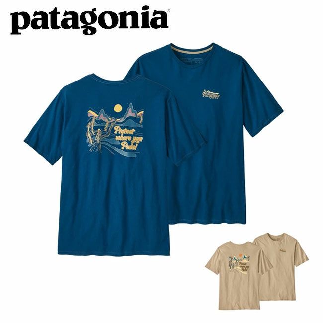 Patagonia パタゴニア M's Protect Pedal Organic T-Shirt メンズプロテクトペダルオーガニックTシャツ  37670 【メール便・代引不可】