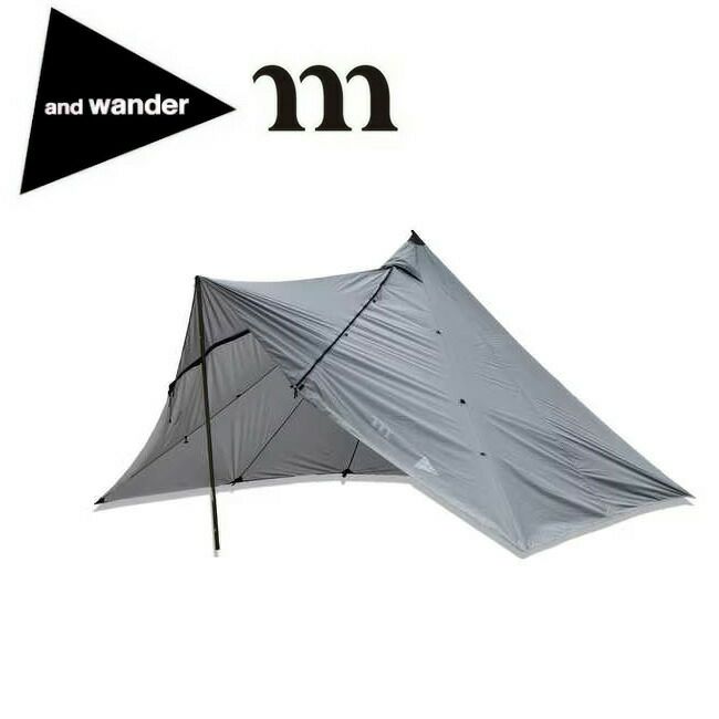 and wander×muraco アンドワンダー×ムラコ HERON 1POLE TENT 