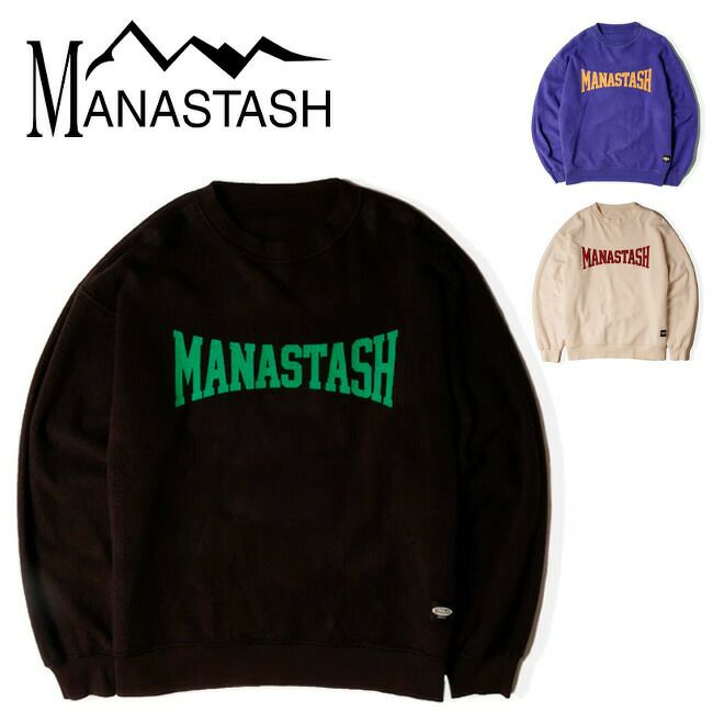 MANASTASH マナスタッシュ 2 FACE SWEAT MST ダブルフェイススウェット