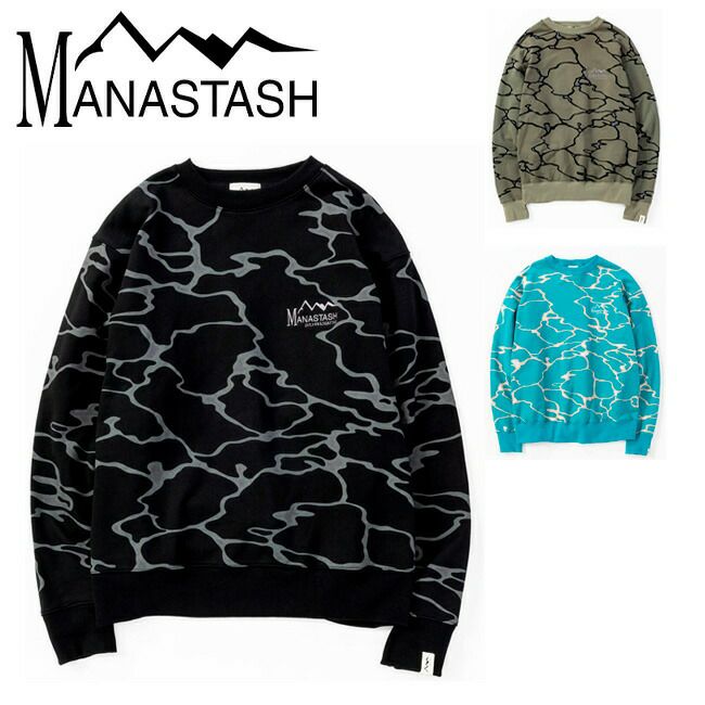 MANASTASH マナスタッシュ LITHIUM CREWNECK SWEAT リチウムクルー