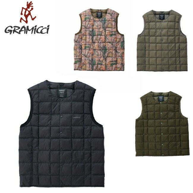 GRAMICCI グラミチ INNER DOWN VEST インナーダウンベスト G3FU-J100