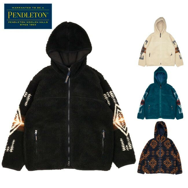 PENDLETON ペンドルトン Boa Zip Hoodie ボアジップフーディ 3475-3015