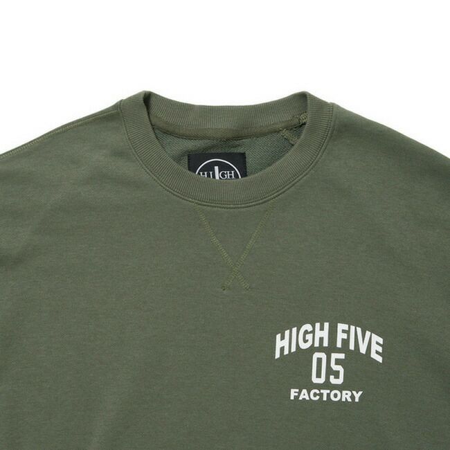 HIGH FIVE FACTORY ハイファイブファクトリー HFF Logo CN Sweat ロゴ