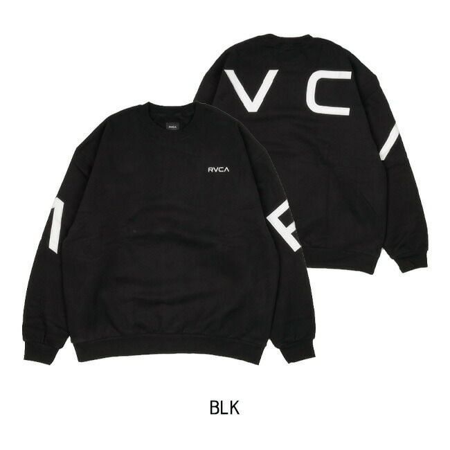 RVCA ルーカ FAKE RVCA CR フェイクルーカCR BD042150 【トレーナー