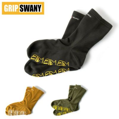 GRIP SWANY グリップスワニー ポーラテックフリースクルー オリーブ XL