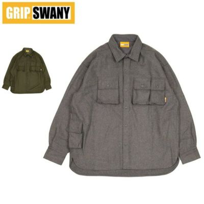 GRIP SWANY グリップスワニー CAMP FLANNEL SHIRTS キャンプフランネル