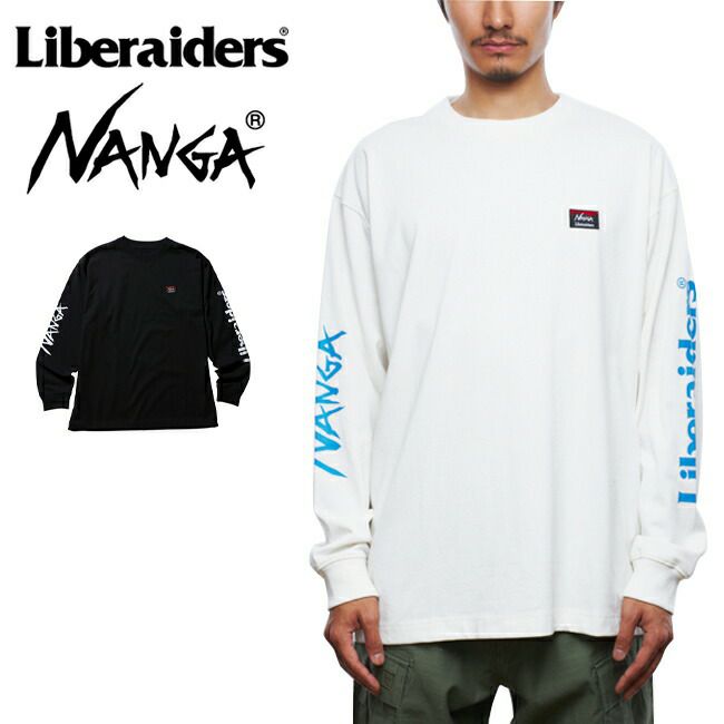 NANGA×LIBERAIDERS ECO HYBRID L/S TEE ナンガ×リベレイダースエコ