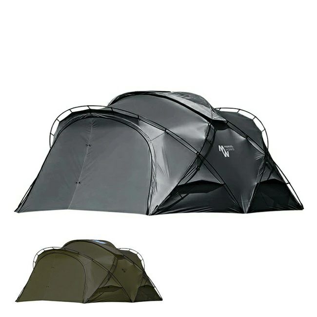 アルフェイム12.6テント、フロアマット カリダイアモンドタープセット