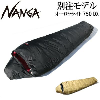 MAGICNUMBER×NANGA マジックナンバー×ナンガ 別注カラー AURORA 500 SLEEPING BAG オーロラ500スリーピングバッグ  レギュラー 22FW-MN008ORG