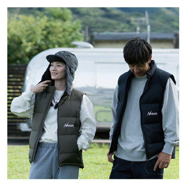 NANGA ナンガ 別注 AURORATEX DOWN VEST オーロラテックスダウン