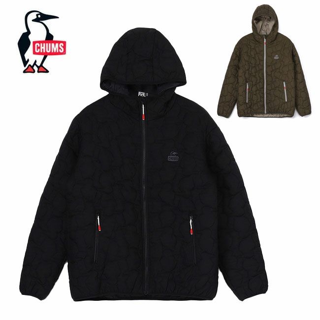 CHUMS チャムス Booby Stitch Padded Hoodie ブービーステッチパテッドフーディ CH04-1415