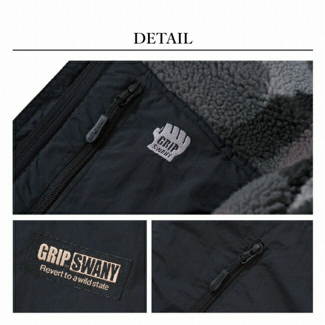 GRIP SWANY リバーシブルジャケット GRIP SWANY グリップスワニー リバーシブルジャケット3.0